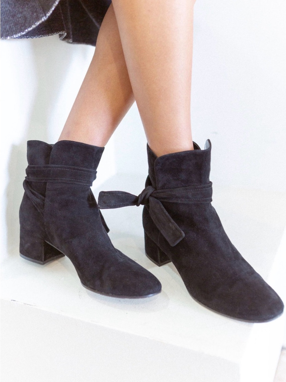 Rag & Bone Women’s Black Suede Booties Boots Size 36/6